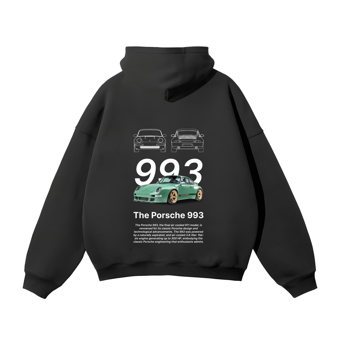 Porsche 993 - Hoodie