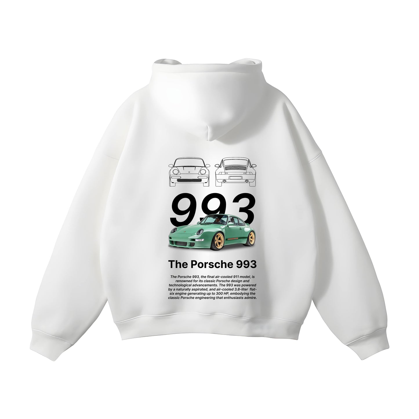 Porsche 993 - Hoodie