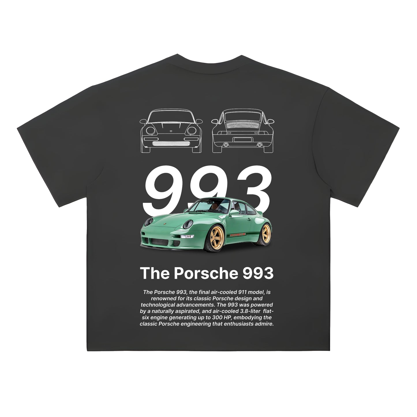 Porsche 993 - T-Shirt