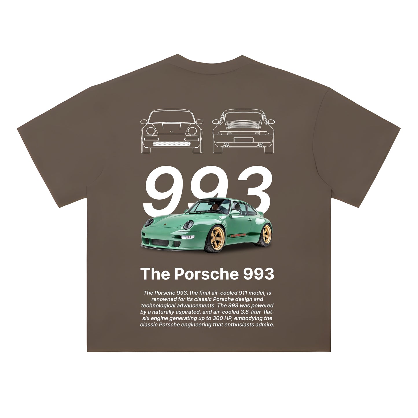 Porsche 993 - T-Shirt