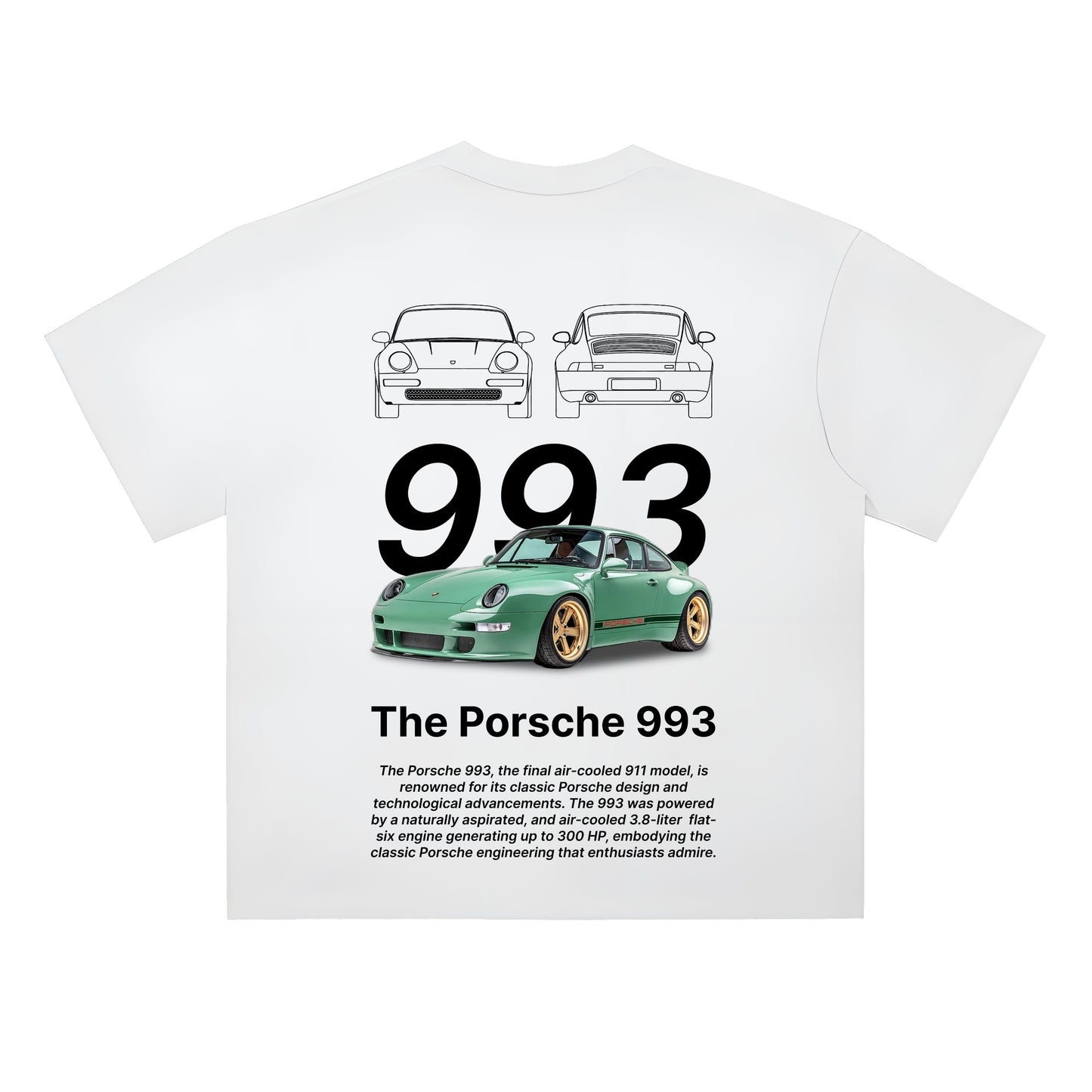 Porsche 993 - T-Shirt