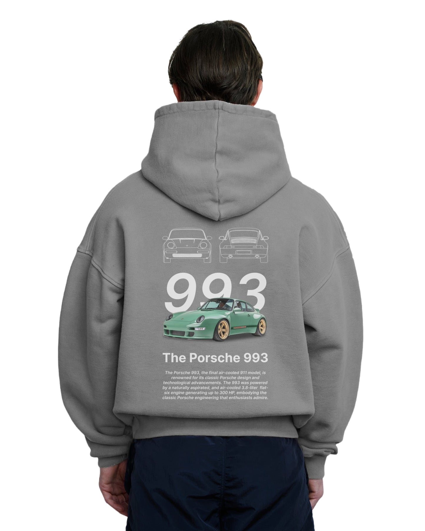 Porsche 993 - Hoodie