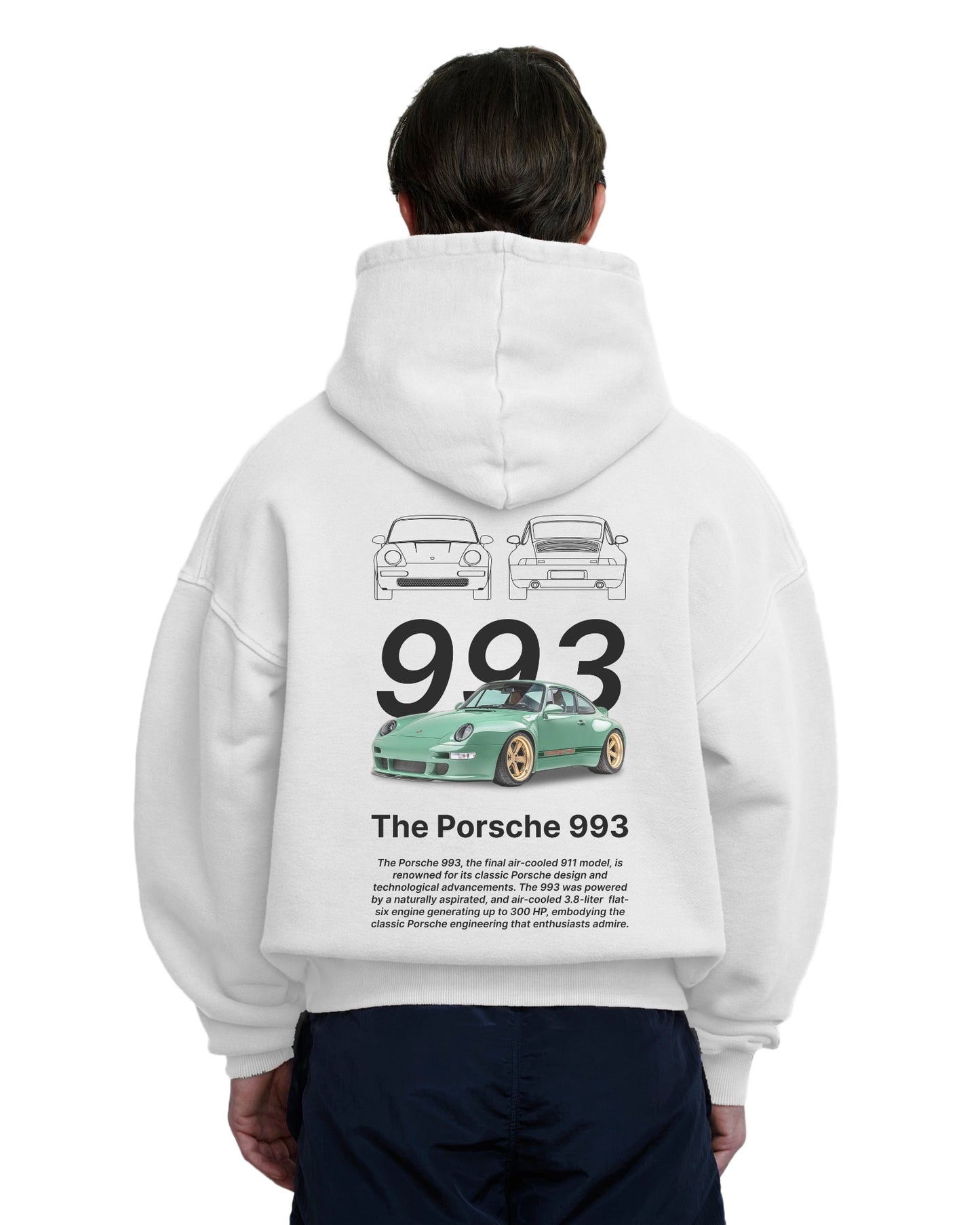 Porsche 993 - Hoodie