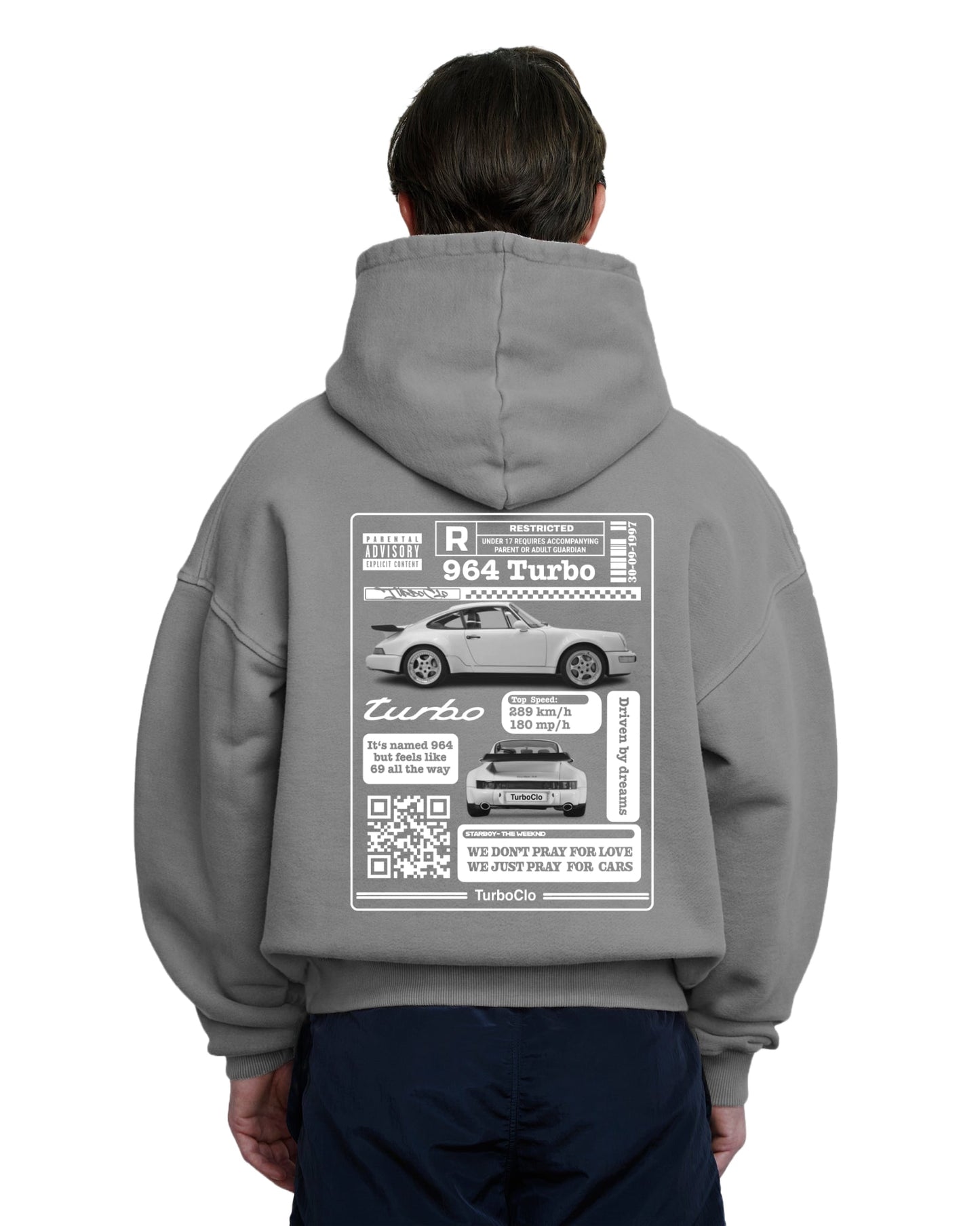 Porsche 964 Turbo - Hoodie