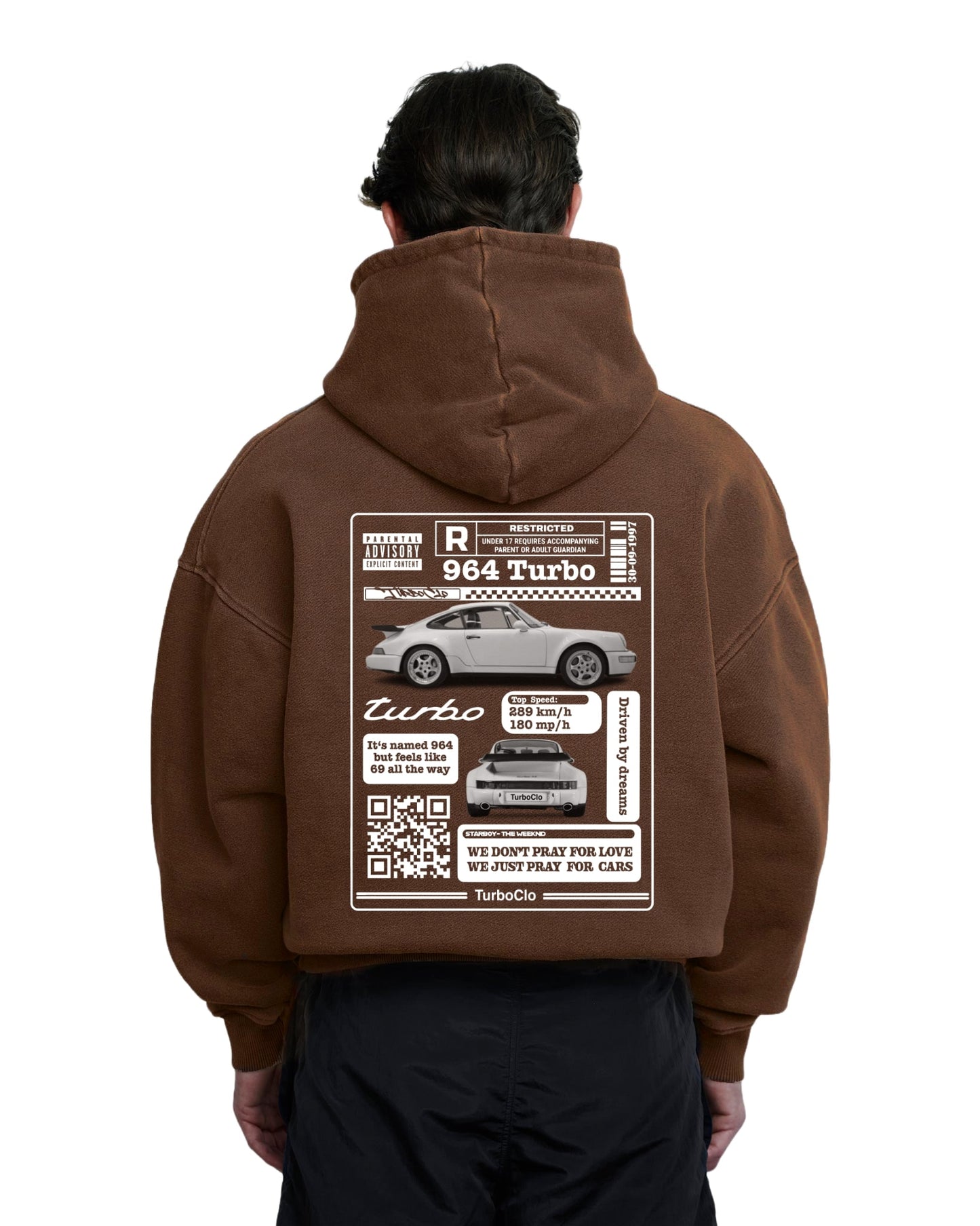 Porsche 964 Turbo - Hoodie