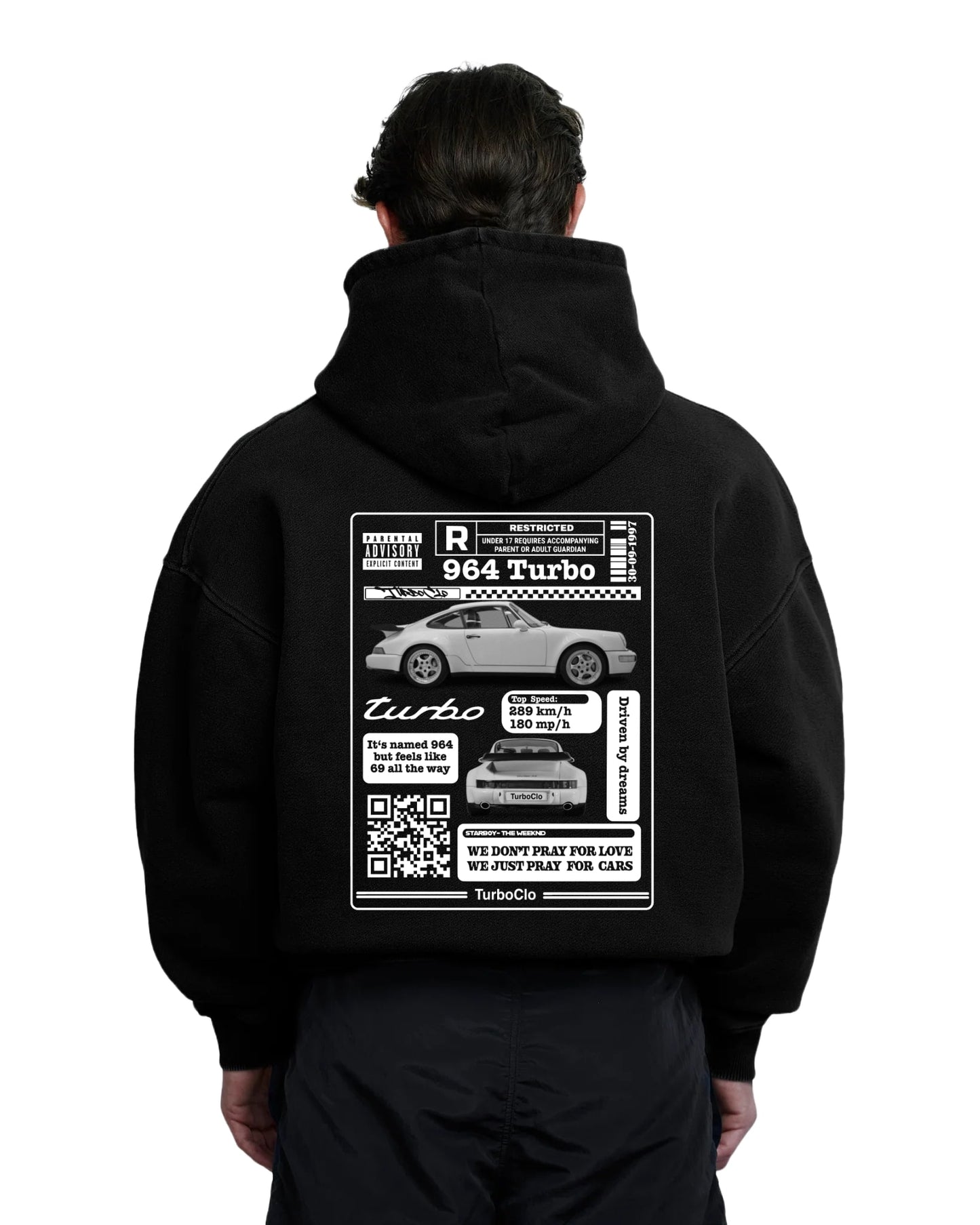 Porsche 964 Turbo - Hoodie