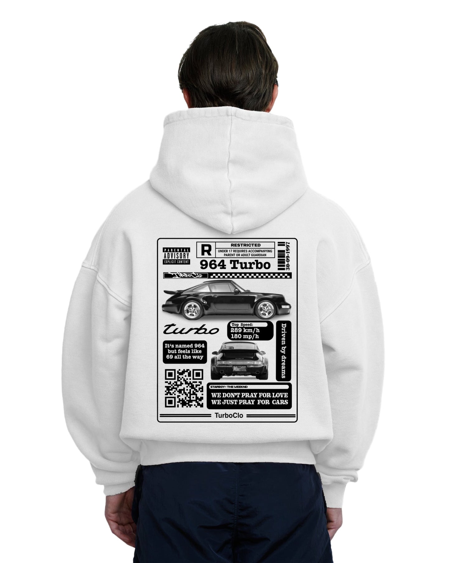 Porsche 964 Turbo - Hoodie