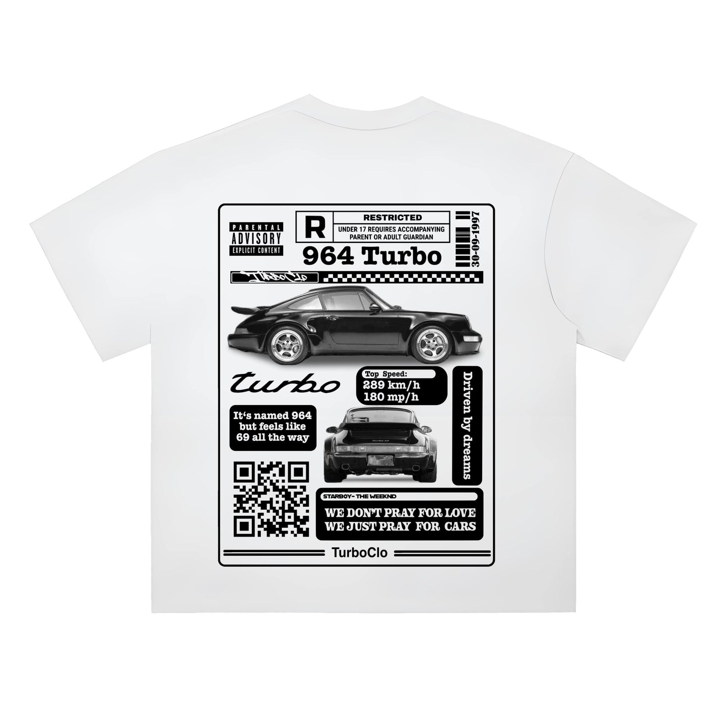 Porsche 964 Turbo - T-Shirt