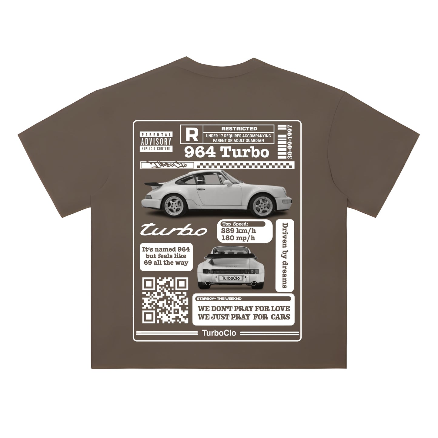 Porsche 964 Turbo - T-Shirt