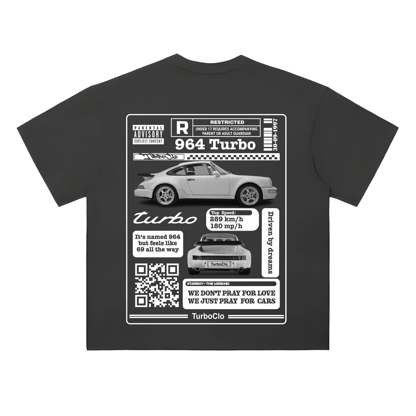 Porsche 964 Turbo - T-Shirt