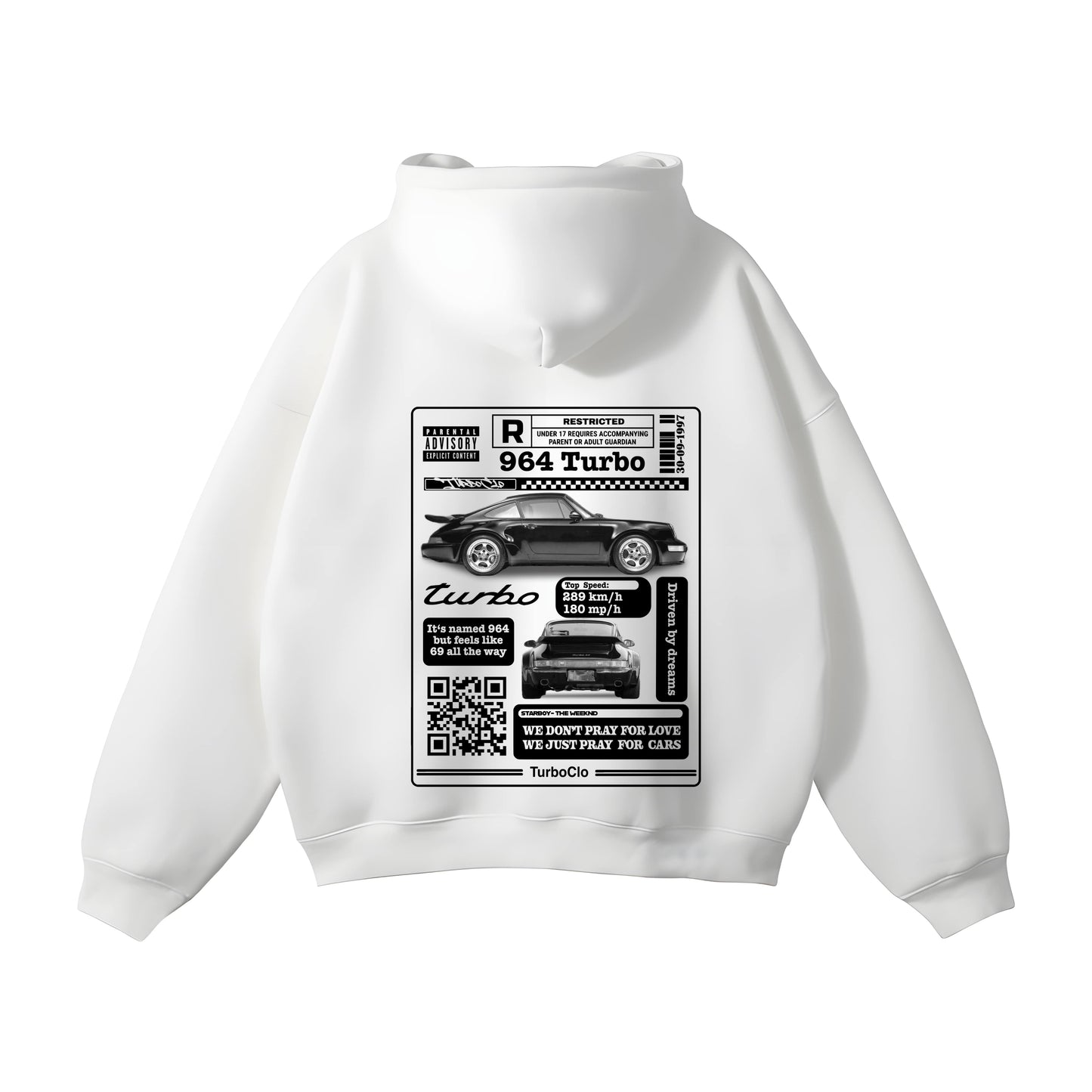 Porsche 964 Turbo - Hoodie