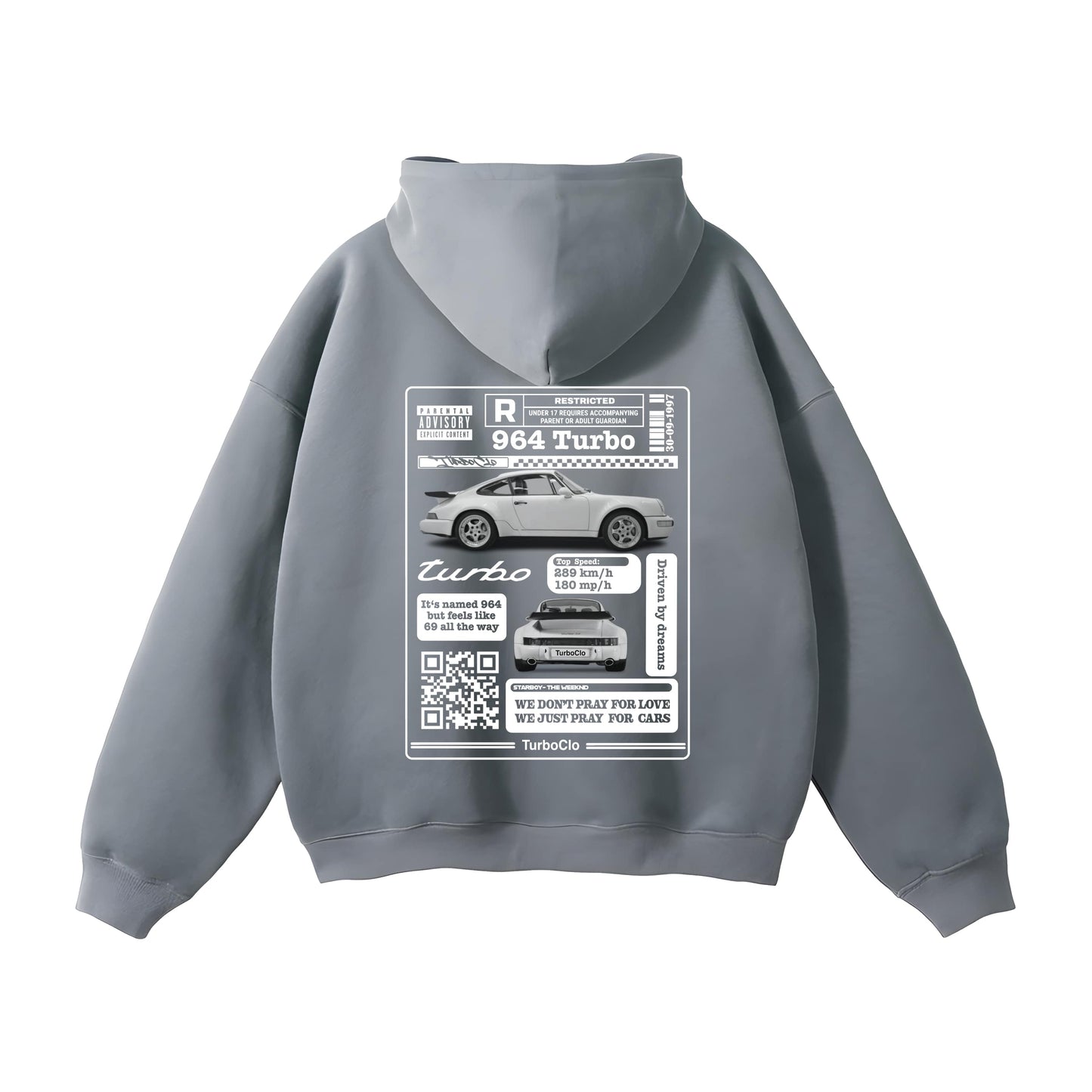 Porsche 964 Turbo - Hoodie