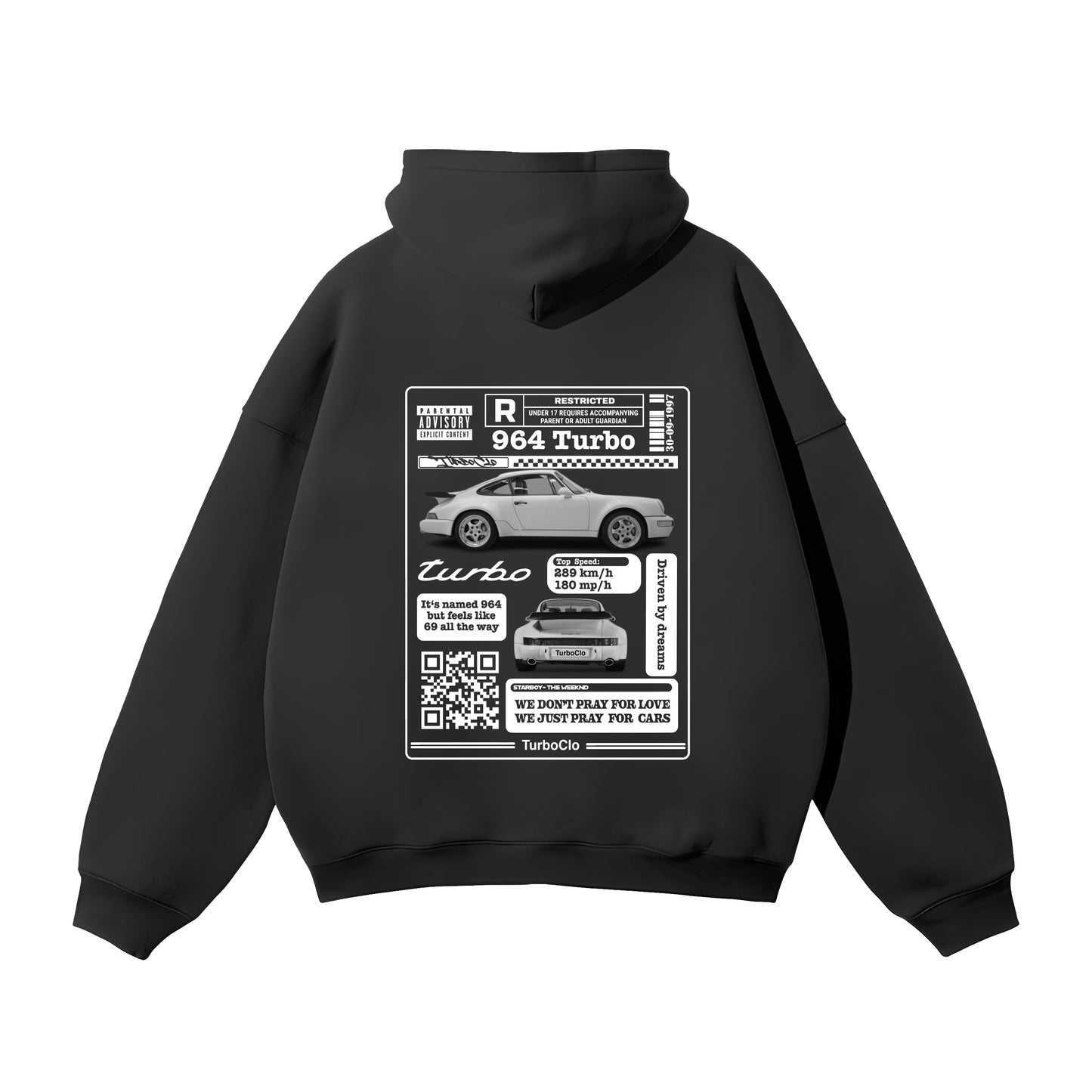 Porsche 964 Turbo - Hoodie