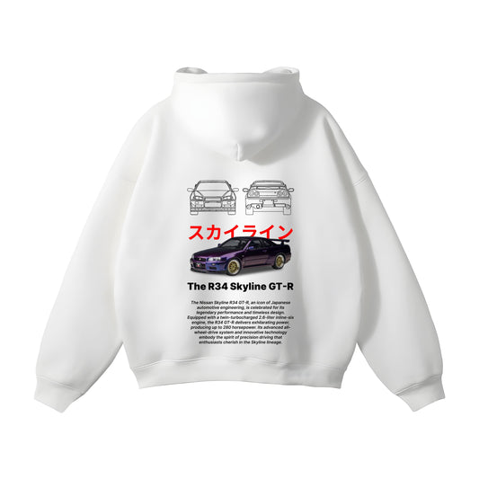 Nissan Skyline R34 - Hoodie